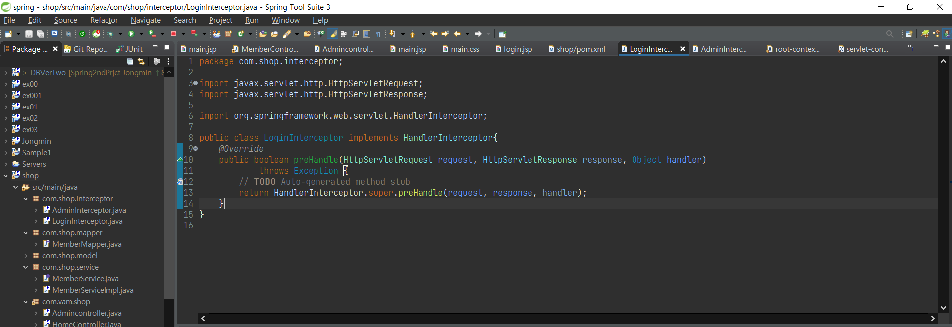 spring web mvc